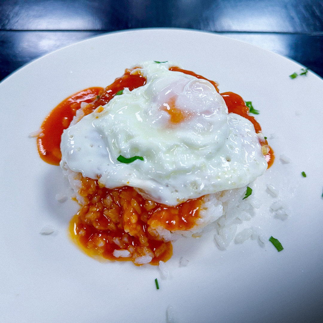 Arroz a la cubana